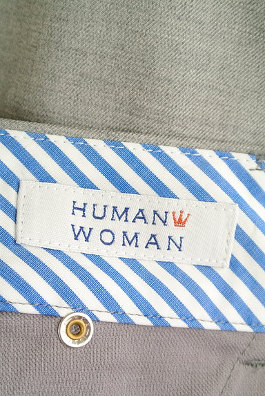 HUMAN WOMAN（ヒューマンウーマン）の古着「裾ベントテーパードパンツ（パンツ）」大画像６へ