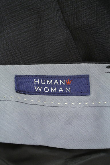 HUMAN WOMAN（ヒューマンウーマン）の古着「チェック柄センタープレスパンツ（パンツ）」大画像６へ