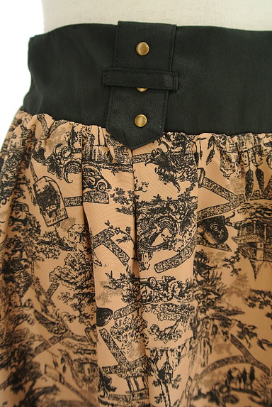 axes femme（アクシーズファム）の古着「総柄裾フリルスカート（スカート）」大画像４へ