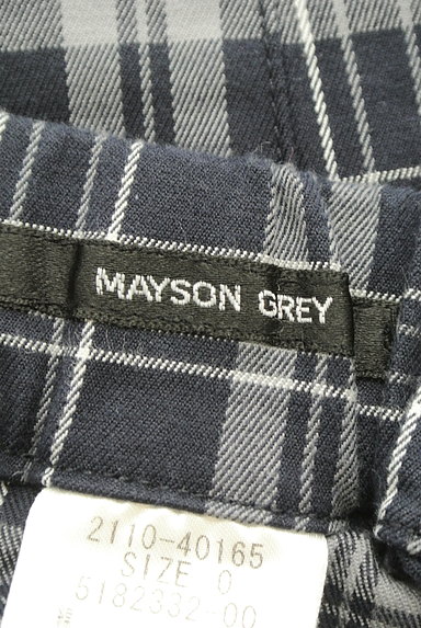MAYSON GREY（メイソングレイ）の古着「チェック柄スキニーパンツ（パンツ）」大画像６へ