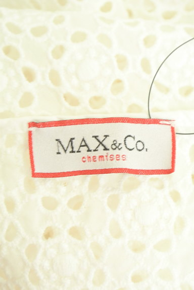 MAX&Co.（マックス＆コー）の古着「カットワーク刺繍膝丈ワンピース（ワンピース・チュニック）」大画像６へ