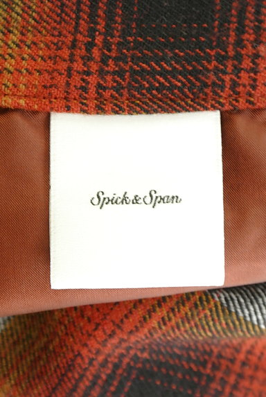Spick and Span（スピック＆スパン）の古着「チェック柄ウールサーキュラースカート（ロングスカート・マキシスカート）」大画像６へ