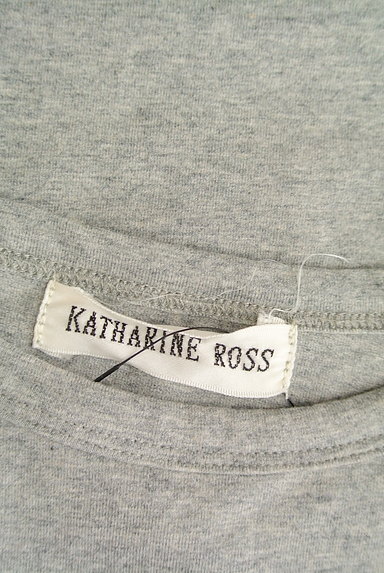 KATHARINE ROSS（キャサリンロス）の古着「フリンジロゴTシャツ（Ｔシャツ）」大画像６へ
