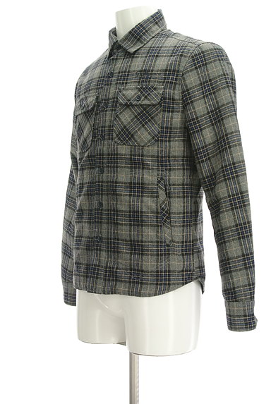RUPERT（ルパート）の古着「中綿入りシャツ風ブルゾン（ブルゾン・スタジャン）」大画像３へ
