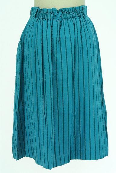Jocomomola（ホコモモラ）の古着「カラーストライプフレアスカート（スカート）」大画像２へ