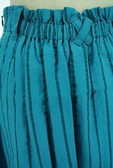 Jocomomola（ホコモモラ）の古着「カラーストライプフレアスカート（スカート）」大画像５へ