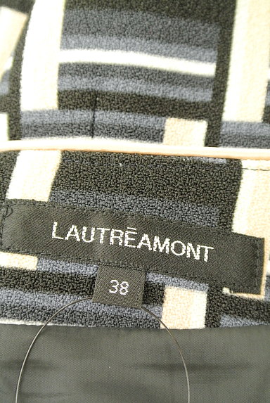 LAUTREAMONT（ロートレアモン）の古着「総柄ラウンドワンピース（ワンピース・チュニック）」大画像６へ