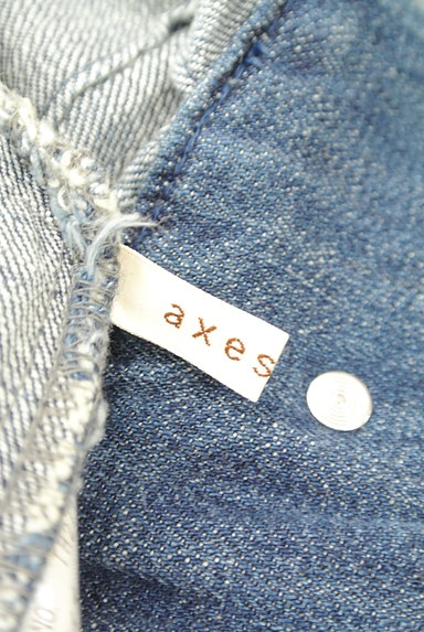 axes femme（アクシーズファム）の古着「レースアップデニムミニ（ミニスカート）」大画像６へ