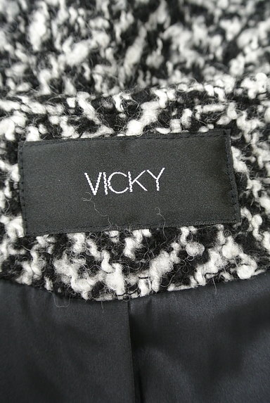 VICKY（ビッキー）の古着「袖切替ウールロングコート（コート）」大画像６へ