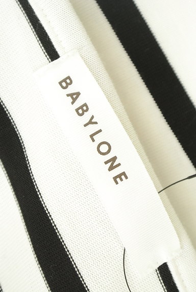BABYLONE（バビロン）の古着「ボートネックボーダーカットソー（カットソー・プルオーバー）」大画像６へ