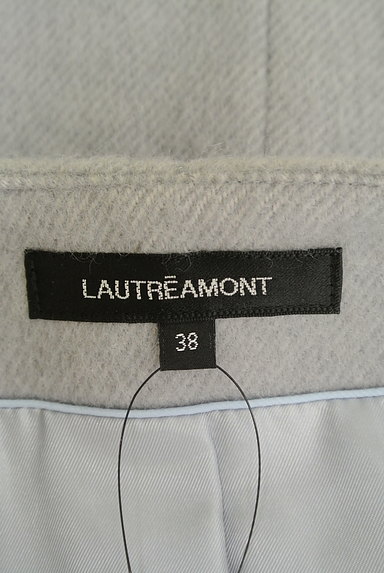 LAUTREAMONT（ロートレアモン）の古着「ノーカラーモヘヤ混起毛ロングコート（コート）」大画像６へ