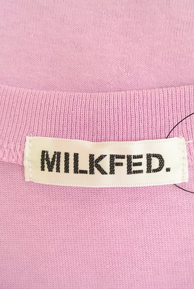 MILKFED.（ミルク フェド）の古着「フロッキープリントワイドカットソー（カットソー・プルオーバー）」大画像６へ