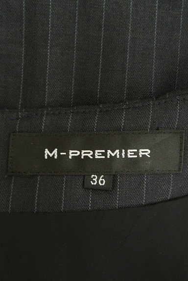 M-premier（エムプルミエ）の古着「ピンストライプ柄膝丈タイトスカート（スカート）」大画像６へ