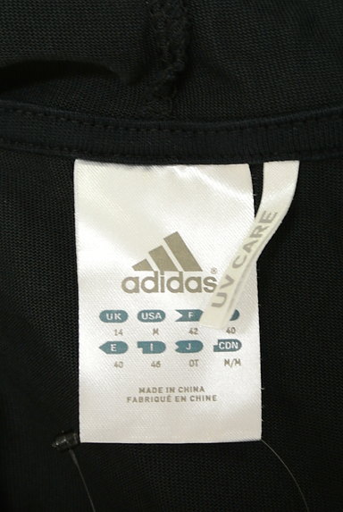 adidas（アディダス）の古着「ワンポイントロゴ長袖パーカー（スウェット・パーカー）」大画像６へ