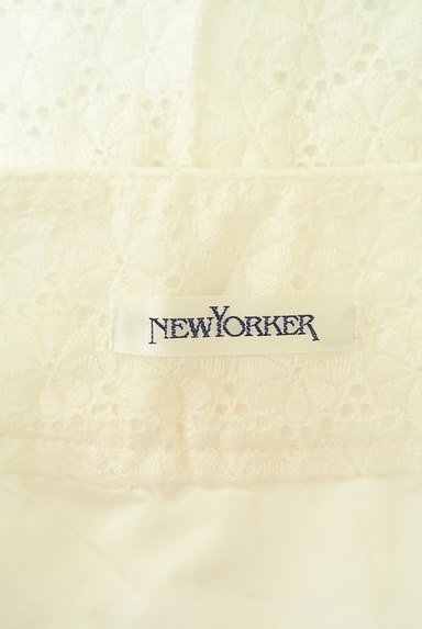 NEW YORKER（ニューヨーカー）の古着「カットレースフレア膝下スカート（ロングスカート・マキシスカート）」大画像６へ