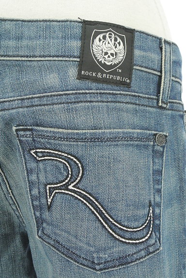 ROCK&REPUBLIC（ロック＆リパブリック）の古着「ブーツカットライトデニム（デニムパンツ）」大画像５へ