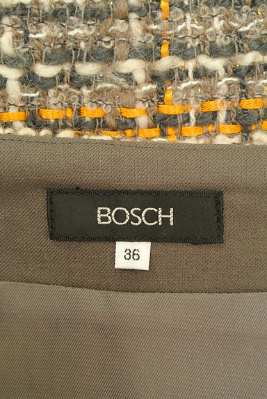 BOSCH（ボッシュ）の古着「マルチチェックウールスカート（ミニスカート）」大画像６へ