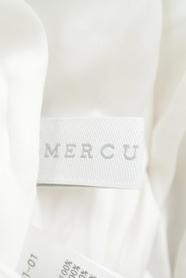 MERCURYDUO（マーキュリーデュオ）の古着「ドット柄変形プリーツスカート（ロングスカート・マキシスカート）」大画像６へ