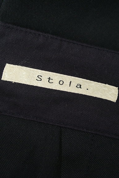 Stola.（ストラ）の古着「膝上丈タックフレアショートパンツ（ショートパンツ・ハーフパンツ）」大画像６へ