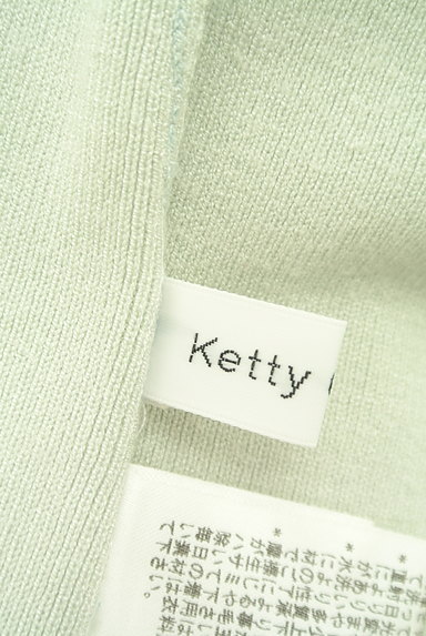 Ketty Cherie（ケティ シェリー）の古着「バックレースアップモックネックニット（ニット）」大画像６へ