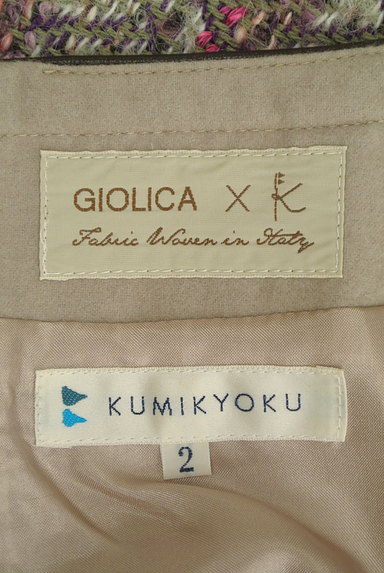 KUMIKYOKU（組曲）の古着「総柄ウールミニスカート（ミニスカート）」大画像６へ