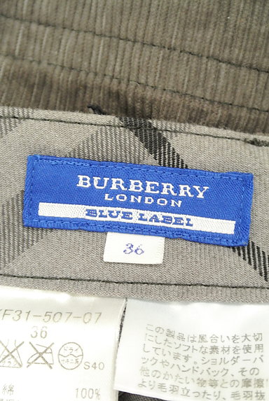 BURBERRY BLUE LABEL（バーバリーブルーレーベル）の古着「ワンポイントコーデュロイミニスカート（ミニスカート）」大画像６へ