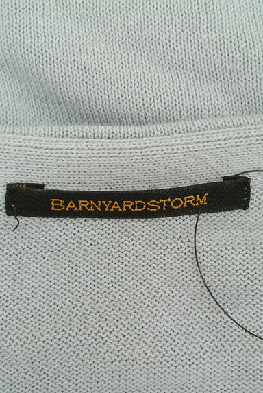 BARNYARDSTORM（バンヤードストーム）の古着「カシュクールドロップショルダーニット（ニット）」大画像６へ