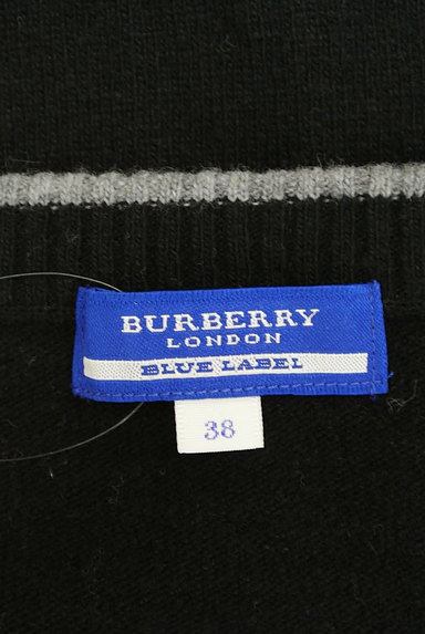 BURBERRY BLUE LABEL（バーバリーブルーレーベル）の古着「ハートデザインワンポイントニット（ニット）」大画像６へ