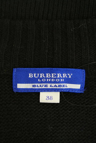BURBERRY BLUE LABEL（バーバリーブルーレーベル）の古着「ベルト付きニットジャンパースカート（ニット）」大画像６へ