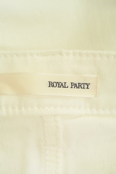 ROYAL PARTY（ロイヤルパーティ）の古着「スキニーホワイトデニム（デニムパンツ）」大画像６へ