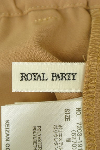 ROYAL PARTY（ロイヤルパーティ）の古着「センタープレステーパードパンツ（パンツ）」大画像６へ