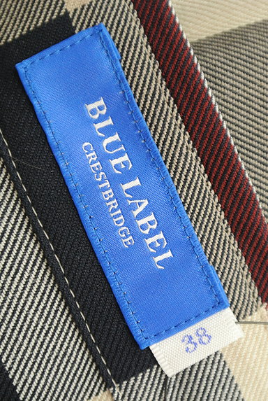 BLUE LABEL CRESTBRIDGE（ブルーレーベル・クレストブリッジ）の古着「ウエストマークロングチェックシャツ（カジュアルシャツ）」大画像６へ