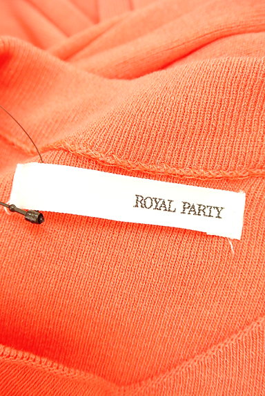 ROYAL PARTY（ロイヤルパーティ）の古着「サイドプリーツニットワンピース（ワンピース・チュニック）」大画像６へ