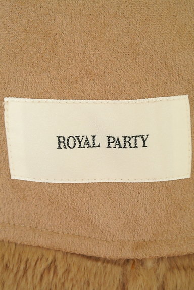 ROYAL PARTY（ロイヤルパーティ）の古着「ファー襟ライダースショートコート（コート）」大画像６へ