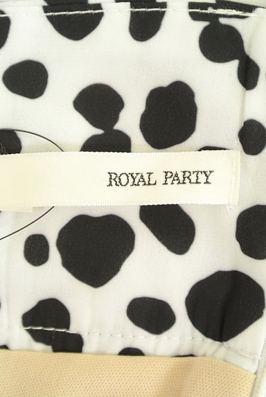 ROYAL PARTY（ロイヤルパーティ）の古着「ダルメシアン柄ロングスカート（ロングスカート・マキシスカート）」大画像６へ