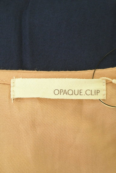 OPAQUE.CLIP（オペークドットクリップ）の古着「バイカラーワンピース（カットソー・プルオーバー）」大画像６へ