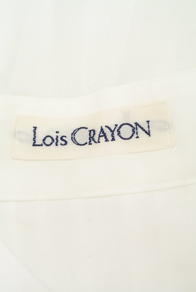 Lois CRAYON（ロイスクレヨン）の古着「ビッグリボンボウタイブラウス（ブラウス）」大画像６へ