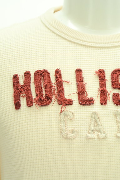 Hollister Co.（ホリスター）の古着「ワッペンロゴワッフルカットソー（ニット）」大画像４へ