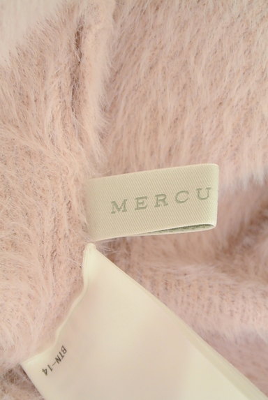 MERCURYDUO（マーキュリーデュオ）の古着「ドロップショルダーVネックシャギーニット（ニット）」大画像６へ