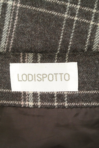 LODISPOTTO（ロディスポット）の古着「チェック柄ウールフリルワンピ（ワンピース・チュニック）」大画像６へ