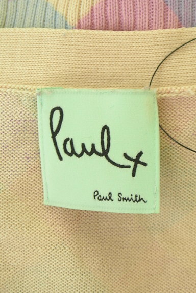Paul Smith（ポールスミス）の古着「チェック柄Vネックカーディガン（カーディガン・ボレロ）」大画像６へ