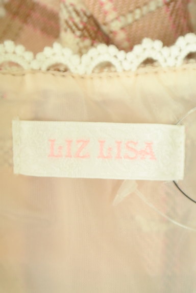 LIZ LISA（リズリサ）の古着「チェック柄フリルミニワンピース（ワンピース・チュニック）」大画像６へ
