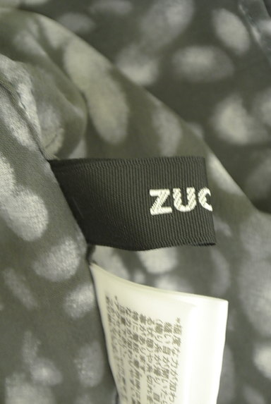 ZUCCa（ズッカ）の古着「総柄シフォンカットソー（カットソー・プルオーバー）」大画像６へ