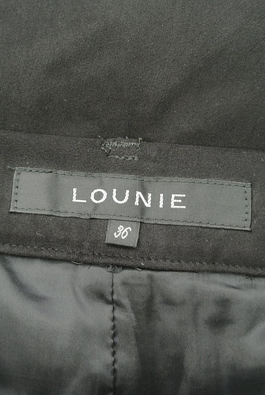 LOUNIE（ルーニィ）の古着「スウェード調ミモレ丈タックフレアパンツ（パンツ）」大画像６へ