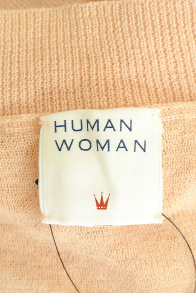 HUMAN WOMAN（ヒューマンウーマン）の古着「サイドスリットコットンリネンロングカーデ（カーディガン・ボレロ）」大画像６へ