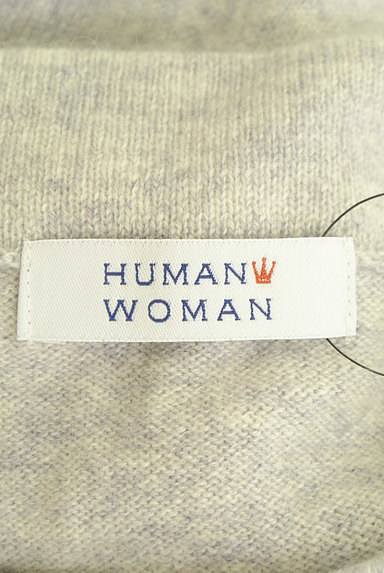 HUMAN WOMAN（ヒューマンウーマン）の古着「モックネックニット（ニット）」大画像６へ