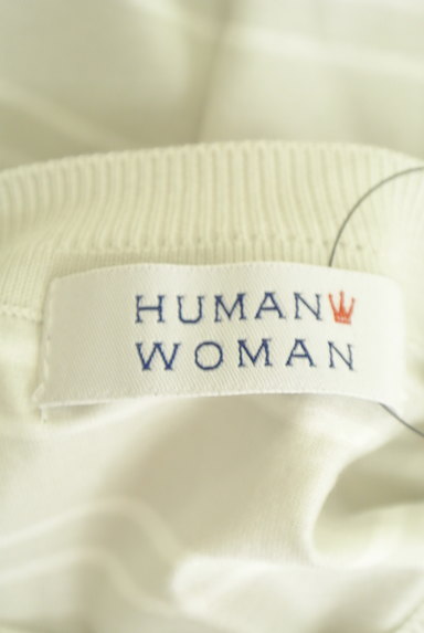 HUMAN WOMAN（ヒューマンウーマン）の古着「ボーダーカットソー（カットソー・プルオーバー）」大画像６へ