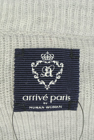 HUMAN WOMAN（ヒューマンウーマン）の古着「袖口シャツモックネックニット（ニット）」大画像６へ