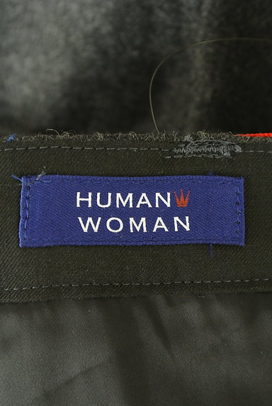 HUMAN WOMAN（ヒューマンウーマン）の古着「起毛ウールストレートパンツ（パンツ）」大画像６へ