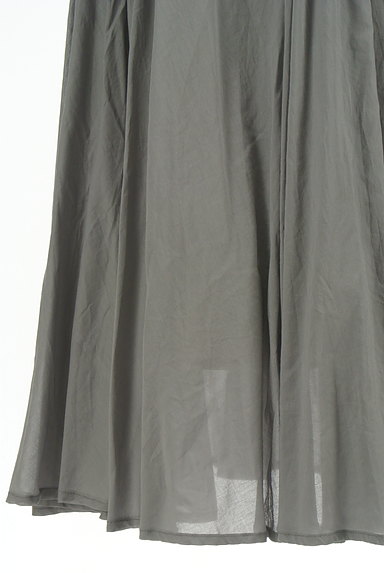 Dignite collier（ディニテ　コリエ）の古着「ギャザーフレアロングスカート（ロングスカート・マキシスカート）」大画像５へ